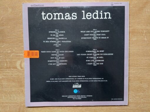Tomas Ledin – 1989 – Collection Vol.2