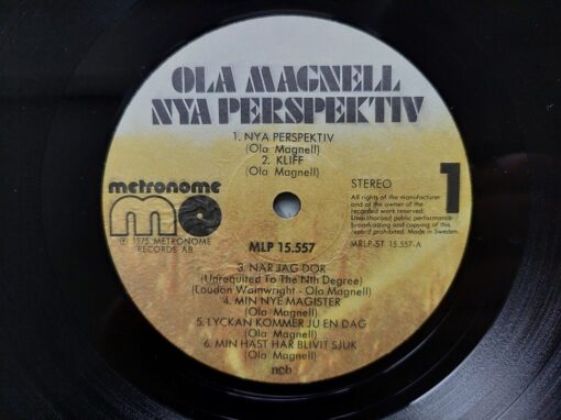 Ola Magnell – 1975 – Nya Perspektiv
