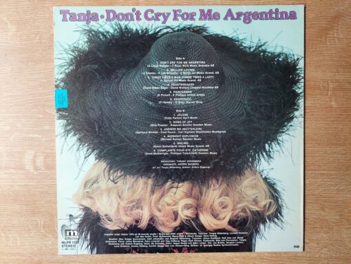 Tanja – 1978 – Don’t Cry For Me Argentina