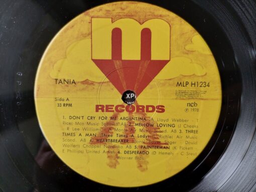 Tanja – 1978 – Don’t Cry For Me Argentina