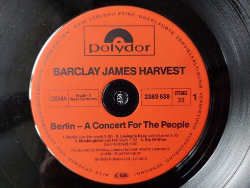 Barclay James Harvest – 1982 – Berlin – A Concert For The People