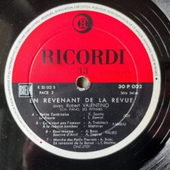 Robert Valentino – 1960 – En Revenant De La Revue (Robert Valentino Et Son Piano 1900)