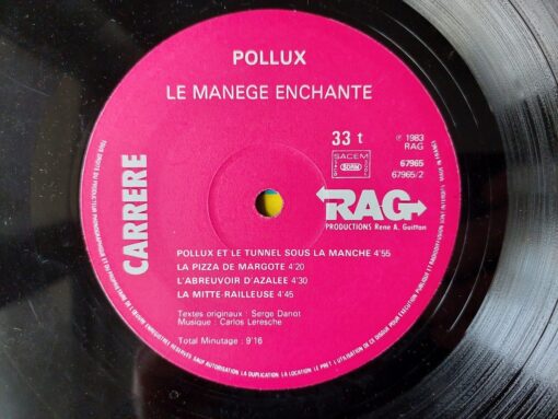 PoPollux – 1983 – Pollux Le Manège enchantép