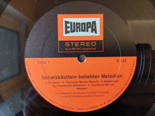 Various – Schatzkästlein Beliebter Melodien