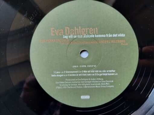 Eva Dahlgren – 1995 – Jag Vill Se Min Älskade Komma Från Det Vilda