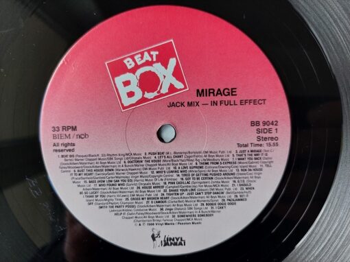 Mirage – 1988 – Jack Mix – In Full Effect