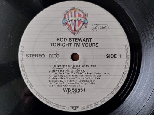 Rod Stewart – 1981 – Tonight I’m Yours