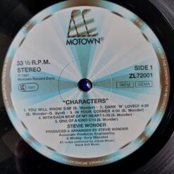 Stevie Wonder – 1987 – Characters