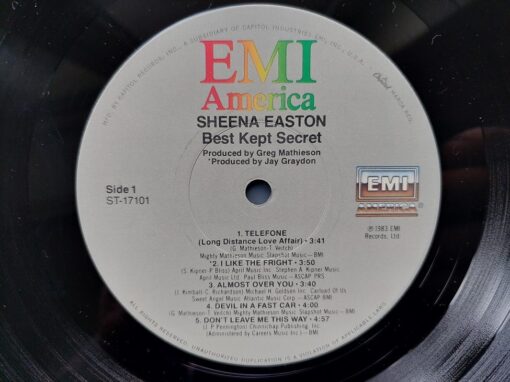 Sheena Easton – 1983 – Best Kept Secret