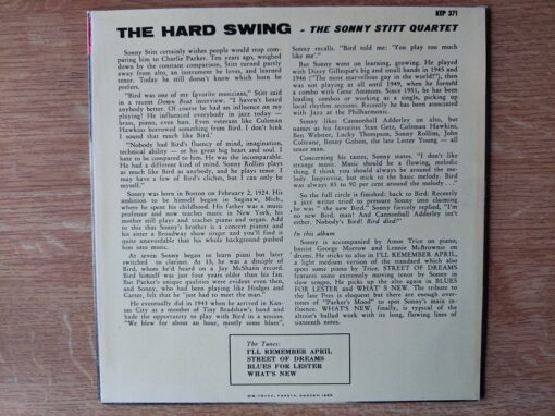 Sonny Stitt Quartet – 1960 – The Hard Swing