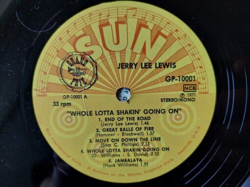 Jerry Lee Lewis – 1971 – Whole Lotta Shakin’ Going On