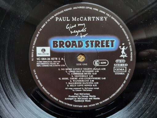 Paul McCartney – Give My Regards To Broad Street