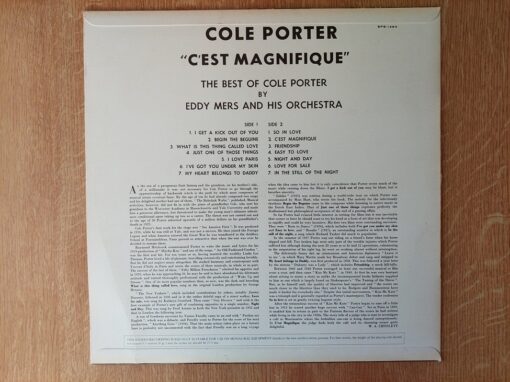 Eddy Mers And His Orchestra – Cole Porter “C’est Magnifique” The Best Of