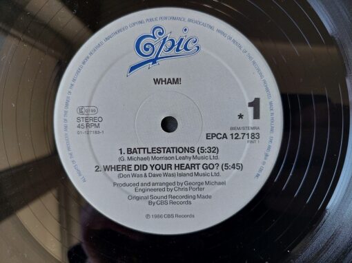 Wham! – 1986 – The Edge Of Heaven