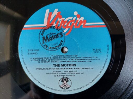 Motors – 1978 – Approved By The Motors