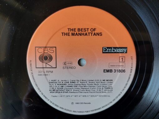 Manhattans – 1980 – The Best Of The Manhattans