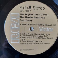 David Cassidy – 1975 – The Higher They Climb – The Harder They Fall