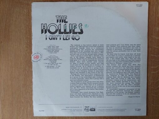 Hollies – 1974 – I Can’t Let Go