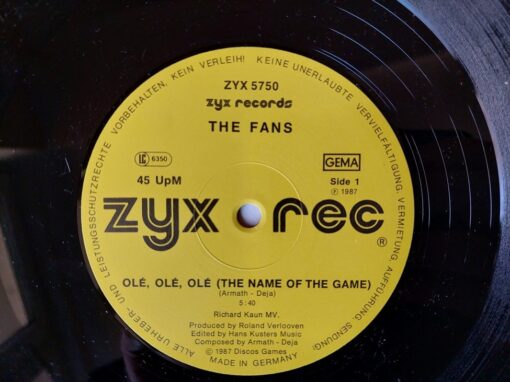 Fans – 1987 – Olé, Olé, Olé (The Name Of The Game)