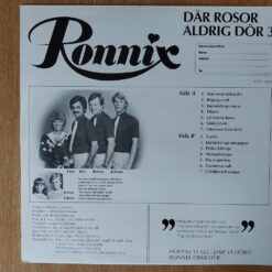 Ronnix – Där Rosor Aldrig Dör