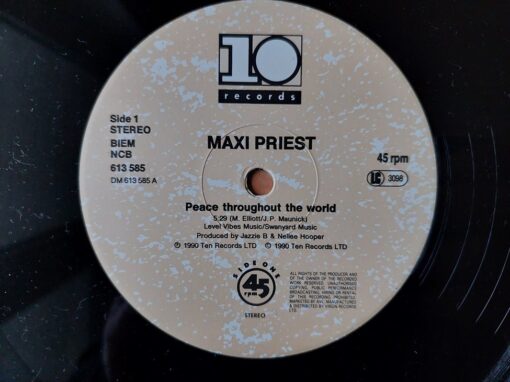 Maxi Priest – 1990 – Peace Throughout The World
