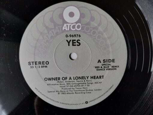 Yes – 1983 – Owner Of A Lonely Heart