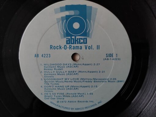 Various – 1982 – Rock-O-Rama, Volume II