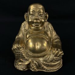 Žalvarinė sėdinčio Budos skulptūra