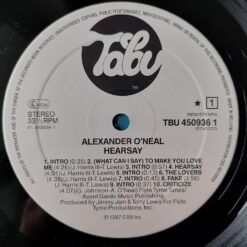 Alexander O’Neal – 1987 – Hearsay
