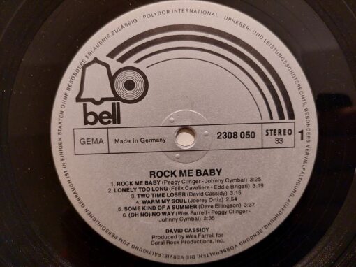 David Cassidy – 1975 – Rock Me Baby