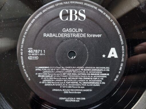 Gasolin’ – 1991 – Rabalderstræde Forever