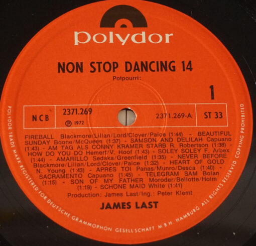 James Last - 1972 - Non Stop Dancing 14