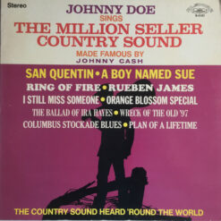 Johnny Doe - 1969 - Sings The Million Seller Country Sound Made Famous By Johnny Cash