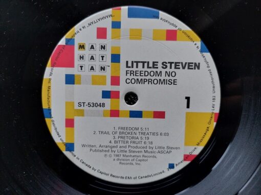 Little Steven – 1987 – Freedom No Compromise