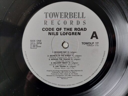 Nils Lofgren – 1986 – Code Of The Road