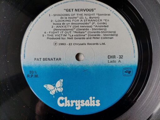 Pat Benatar – 1983 – Get Nervous
