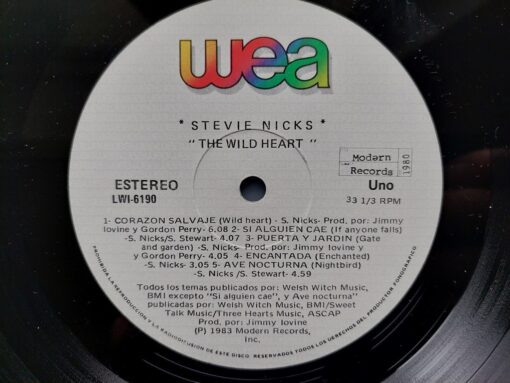 Stevie Nicks – 1983 – The Wild Heart