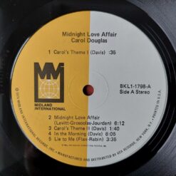 Carol Douglas – 1976 – Midnight Love Affair