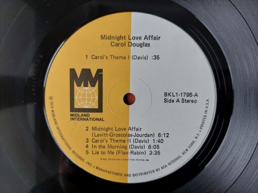 Carol Douglas – 1976 – Midnight Love Affair