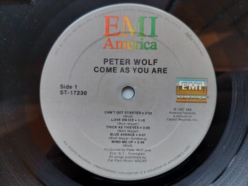 Peter Wolf – 1987 – Come As You Are
