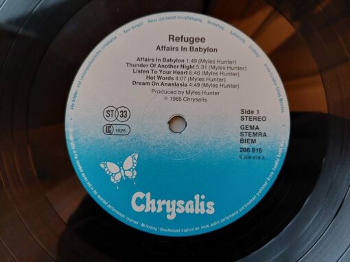 Refugee – 1985 – Affairs In Babylon