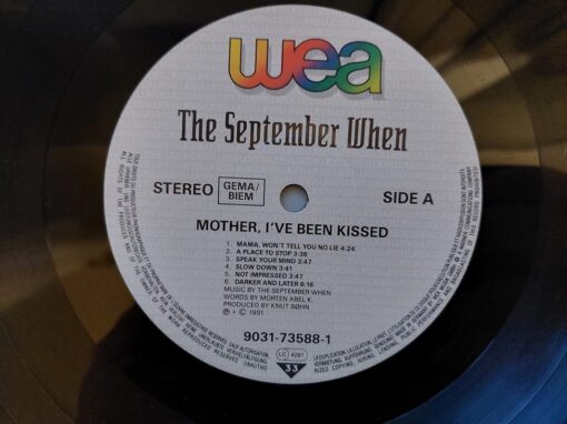 September When – 1991 – Mother I’ve Been Kissed