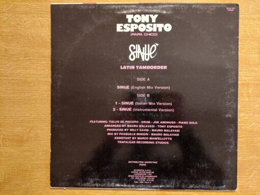 Tony Esposito – 1987 – Sinuè – Latin Tamborder (Mix Version)