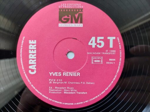 Yves Renier – 1986 – P.C.V.
