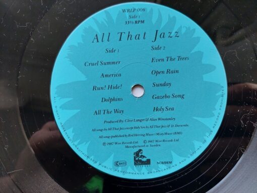 All That Jazz – 1987 – All That Jazz