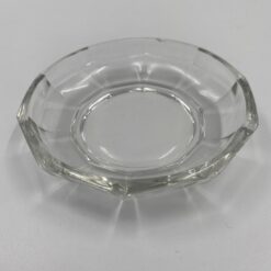 Stiklinės lėkštės 4 vnt. Komplektas d-9 cm