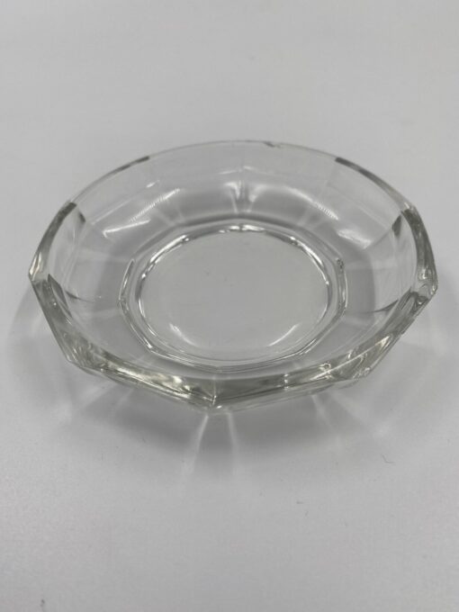 Stiklinės lėkštės 4 vnt. Komplektas d-9 cm