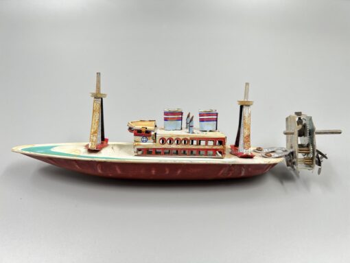 Prisukamas žaislinis laivas 6x23x7 cm