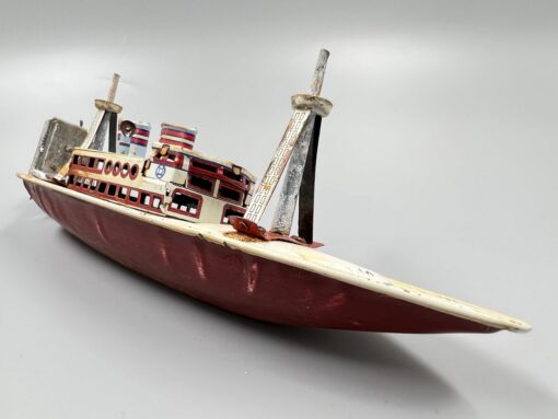 Prisukamas žaislinis laivas 6x23x7 cm