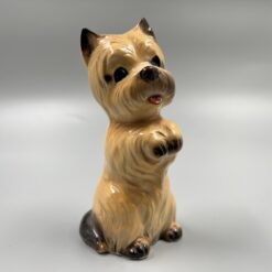 Keramikinė šuniuko skulptūra